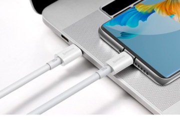 КАБЕЛЬ BASEUS STRONG USB-C КАБЕЛЬ ДЛЯ БЫСТРОЙ ЗАРЯДКИ ТИП-C PD 100 Вт 5 А QC 2 М