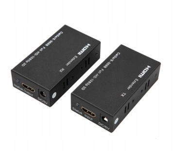 Преобразователь-удлинитель HDMI в LAN ЧЕРЕЗ ВИТОЙ КАБЕЛЬ RJ45 60M