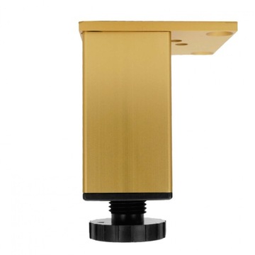 NÓŻKA MEBLOWA REGULOWANA ZŁOTY MAT H-150MM