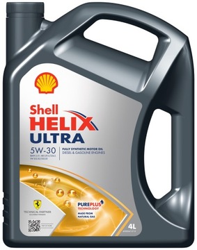 Olej Shell Helix Ultra 5W-30 4L DIESEL BENZYNA LPG