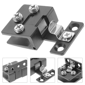 ПЕТЛИ ДЛЯ ШКАФА ЗАЖИМ ЧЕРНЫЕ ШКАФЫ СТЕКЛЯННЫЕ ДВЕРИ 2