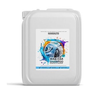 NANOAUTO WAX CAR SHAMPOO szampon samochodowy z woskiem 10 Litrów