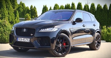 Jaguar F-Pace SVR 5.0 V8 550KM 2020 Jaguar F-Pace (Nr.072) 5.0 SVR 551 KM F_VAT_23 (Netto: 249 900 zl) Gwaranc