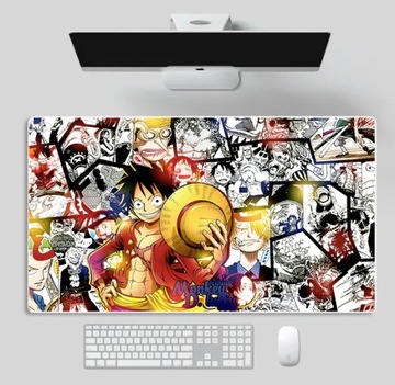 Podkładka Mata Nadruk Dla Gracza Anime One Piece Luffy 40 CM