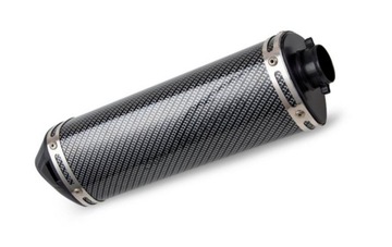 Tłumik wydech aluminium carbon MORETTI