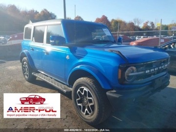 Ford 2023 Ford Bronco 2023 r., 2,3 L OUTER BANKS 2.3 Benzyna 275KM