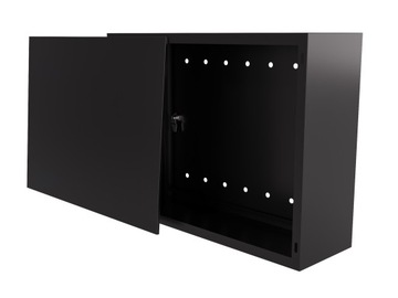 ГАЗОВЫЙ ШКАФ 60x80x25 ЧЕРНЫЙ СО СПИНКОЙ