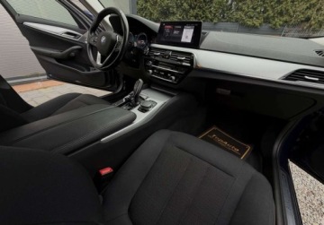 BMW Seria 5 G30-G31 Touring 520d 190KM 2018 BMW Seria 5 2.0D 190KM navi gwarancja LED AUTOMAT bezwypadkowy, zdjęcie 14