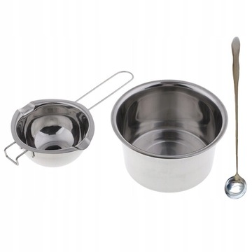 Long Handle Wax Melting Stainless Steel Pot DIY