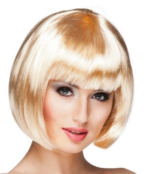 PERUKA LATA 20-TE KRÓTKA BLOND 85882