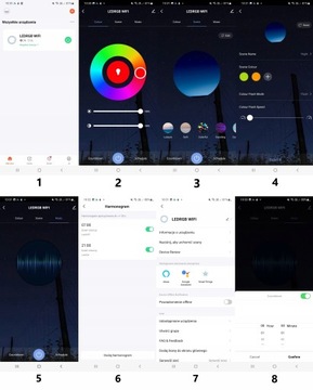 TAŚMA LED NEON 30M RGB (2x15)APLIKACJA WIFI TUYA PILOT IP67 24V WODOODPORNA