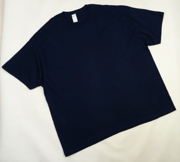 GILDAN t-shirt męski duży GRANATOWY 185g 4XL