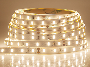 Зеркало для макияжа с внутренней светодиодной подсветкой 34*25см белое