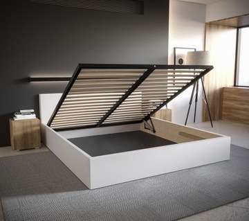 Кровать с мягкой панелью и шкафом Panama Furniture 14