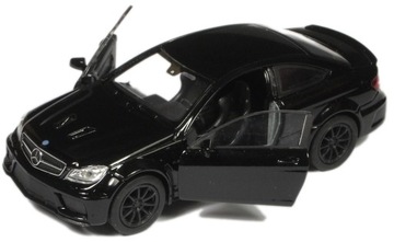 METALOWY MODEL MERCEDES C63 AMG COUPE BLACK SERIES
