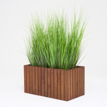 Большой прямоугольный горшок для сада пластиковая вставка 2x18l терраса балкон сад