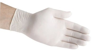 LATEKSOWE RĘKAWICZKI RĘKAWICE LATEX L 100 szt.