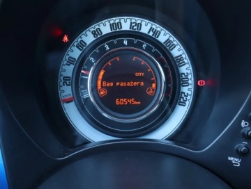 Fiat 500 II Seria 4 1.2 69KM 2019 Fiat 500 1.2, Salon Polska, Serwis ASO, GAZ, zdjęcie 10