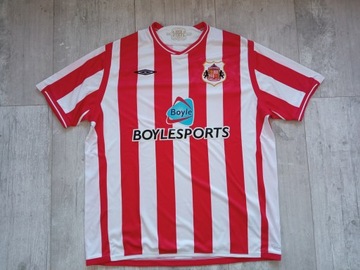 SUNDERLAND FC_2009/10_home shirt_UMBRO Climate Control_XL