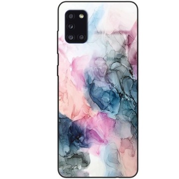 ETUI SZKLANE DO SAMSUNG A31 MARMUREK RÓŻNE WZORY