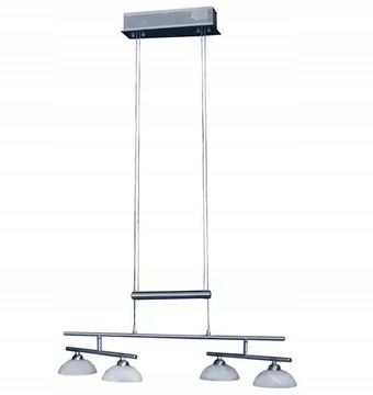 Lampa wisząca nad stół do kuchni salonu LED 4xG4