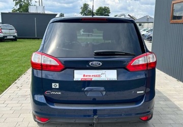 Ford C-MAX II Grand C-MAX Facelifting 1.0 EcoBoost 125KM 2016 Ford Grand C-MAX 7-mio Osobowy, Idealny Stan, Klimatronik, Parktronik, Hak, zdjęcie 4