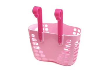 РУЛЬ/КОРЗИНА ДЛЯ ВЕЛОСИПЕДА - РОЗОВЫЙ