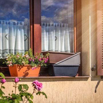 БАЛКОННАЯ КОРОБКА 40см ПОДСТАВКА ДЛЯ ЦВЕТОЧНОГО ГАЗВА