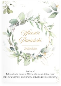 Zadania Wieczór Panieński zabawy panieński gry