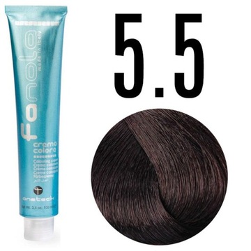 Fanola Crema Colore 100ml Farba do włosów 5.5