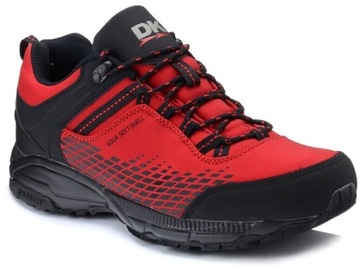 BUTY TREKKINGOWE DK 19503 CZERWONE SOFTSHELL 45