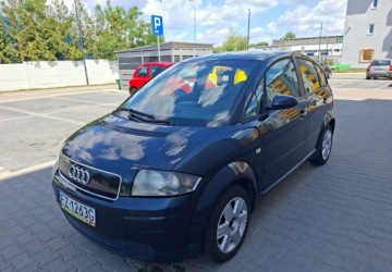 Audi A2 1.4 16V 75KM 2003 Audi A2 Zarejestrowany - ubezpieczony - klimatyzacja - 1,4 -- 75 KM 1.4, zdjęcie 2