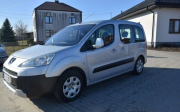 Peugeot Partner II Furgon 1.6 90KM 2008 Peugeot Partner 1.6B MPI Klima 157 TYS KM 2 KPL KOL Sprowadzony 1.6, zdjęcie 13