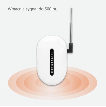 Радиосигнальный усилитель 433 МГц тревожный зона Ex010