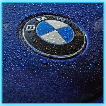 EMBLEMAT ZNACZEK LOGO BMW NA MASKĘ TYŁ PRZÓD 82MM E30E34E38E39E46E60E61X3X5