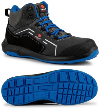 ЗАЩИТНАЯ РАБОЧАЯ ОБУВЬ ЛЕГКАЯ лодыжки ПРОФИЛЬНАЯ KAPS8 РАЗМЕР S3 SRC. 43+ ВСТАВКА