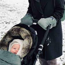 Mufka rękawice LA MILLOU Aspen Velvet Sand