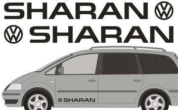 Naklejki na drzwi VW SHARAN różne wzory
