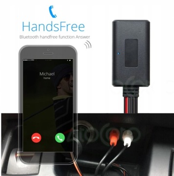Адаптер Bluetooth AUX RCA модуль для автомагнитолы