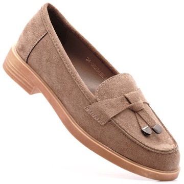 VINCEZA LORDSY DAMSKIE MOKASYNY PÓŁBUTY 58234 39