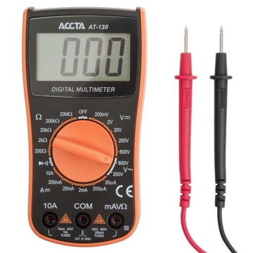 Multimetr cyfrowy Accta AT-130