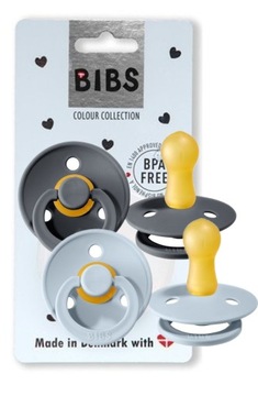 BIBS SMOCZEK USPOKAJAJĄCY 6+ KAUCZUK DWUPAK M