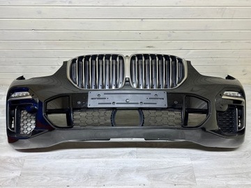 BMW X5 G05 M50d M50dx ZDERZAK PRZEDNI KOMPLETNY M PAKIET KAMERA SATYNA
