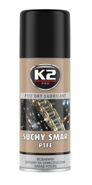 Smaruje i zabezpiecza k2-suchy-smar-z-ptfe W120
