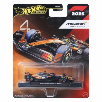 HOT WHEELS Преміум Formula 1 2025 McLaren F1 Team (#4) Lando Norris