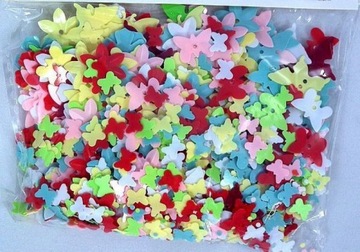 Конфетти MIX Узоры Декоративные блестки