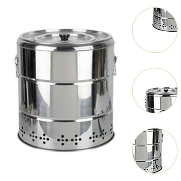 Подвесной гриль Портативное кухонное оборудование Бочка для барбекю Ведро для барбекю S