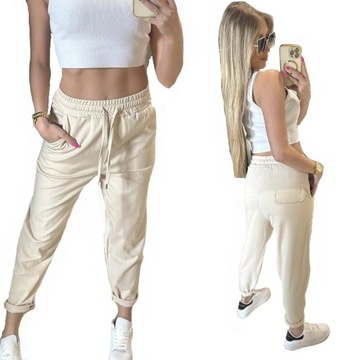 SPODNIE damskie WIYA UNI beige