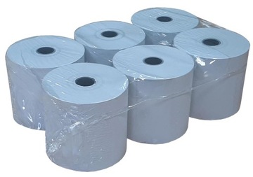 ROLKI TERMICZNE DO KAS 80x80 ZGRZEWKA rolka 6 szt.