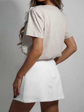 Lilalou spódnico-spodenki damskie białe